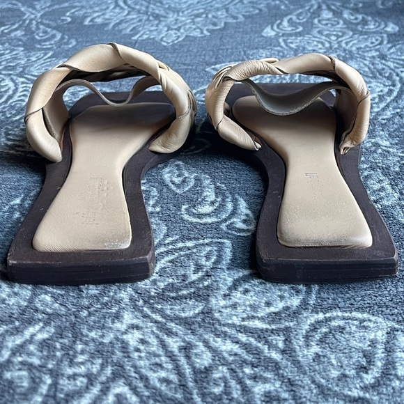 Jeffrey Campbell Brown Costello Slide Sandal in Natural Size 6/37 - Picture 7 of 9